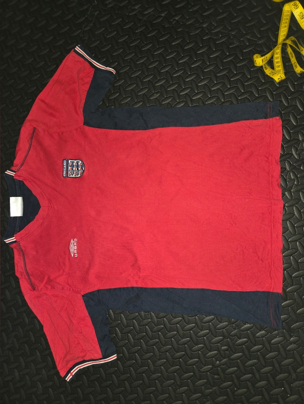 Vintage Umbro Team England Fifa National Team Short Sleeve Tshirt Style Jersey